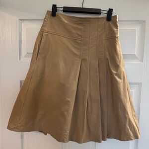 Zara Women's Midi Skirt Tan